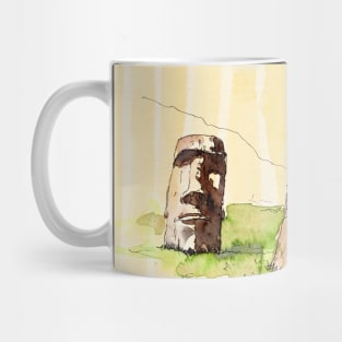 Moai Statues Mug